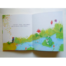 Excellent Quality Full Color Print Hard Board Coloring Book with Pen